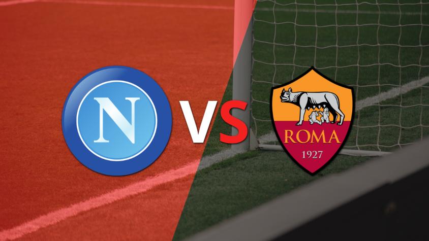 Comienza el partido entre Napoli y Roma en el estadio Diego Armando Maradona