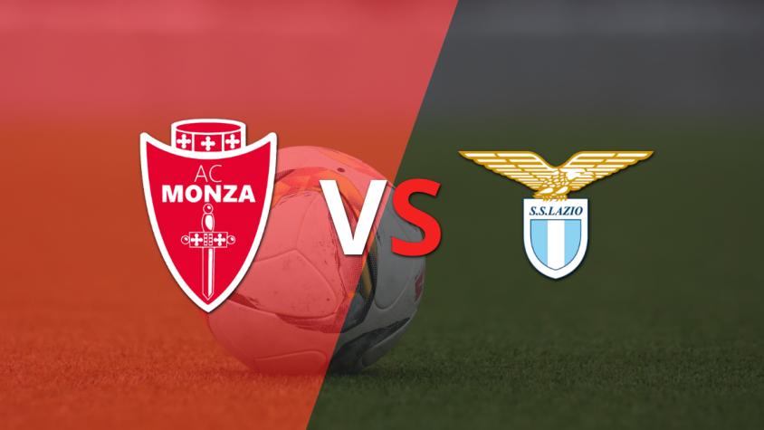 Comienza el juego entre Monza y Lazio en el estadio Brianteo