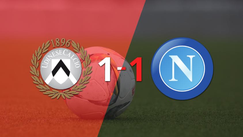 Reparto De Puntos En El Empate A Uno Entre Udinese Y Napoli