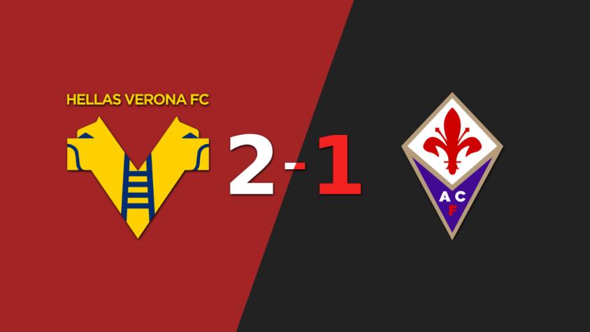 Hellas Verona logró una victoria como anfitrión por 2 a 1 frente a Fiorentina