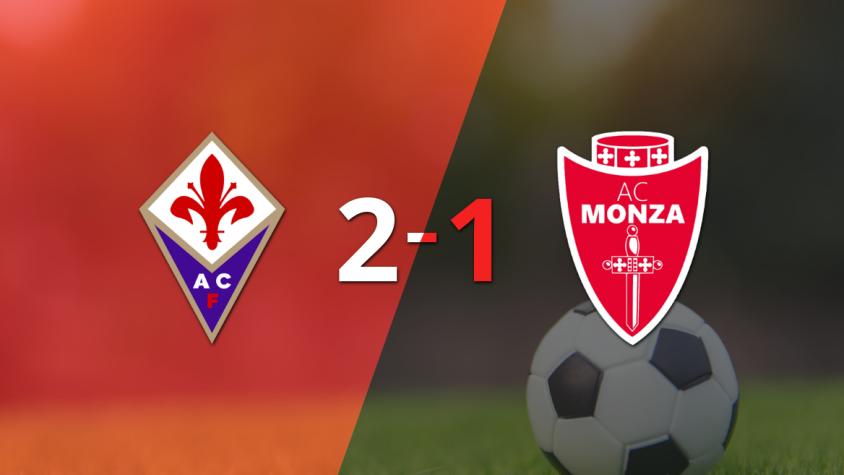Fiorentina voltea el marcador y triunfa 2 a 1 ante Monza