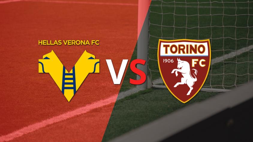 Torino llega al empate momentáneo frente a Hellas Verona