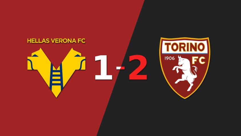 Torino lo dio vuelta ante Hellas Verona y venció por 2 a 1