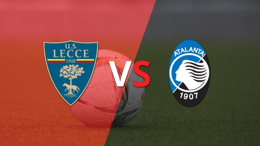 Atalanta y Lecce se van al descanso sin goles