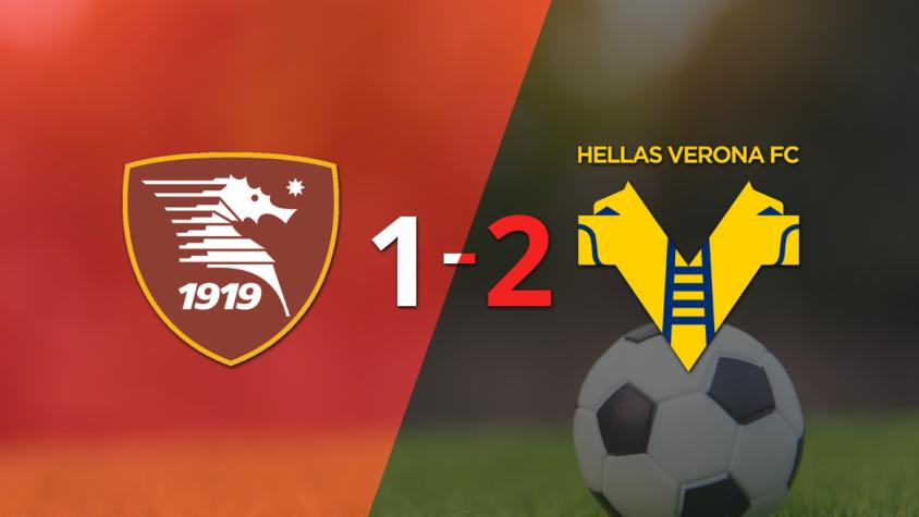 Ajustada victoria por 2 a 1 de Hellas Verona