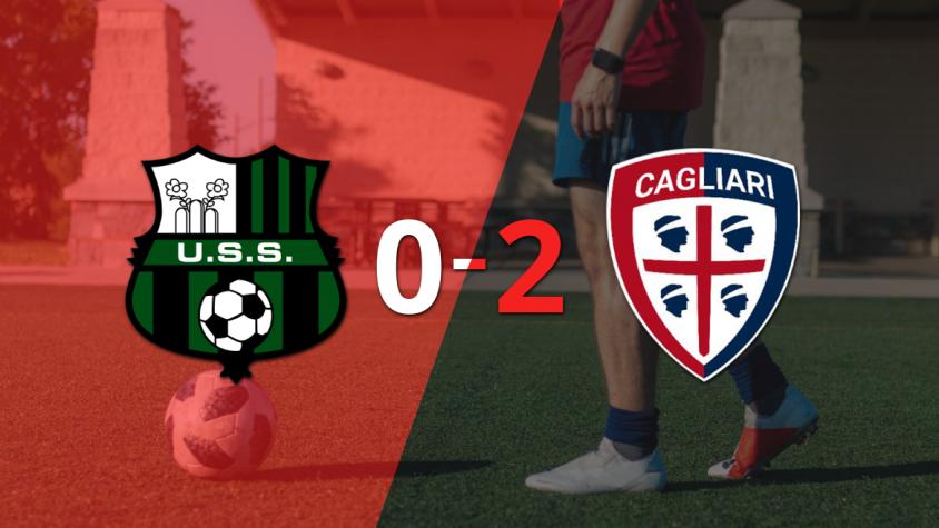 Cagliari fue superior y venció por dos goles a Sassuolo en el estadio Mapei Stdm. Cittá del Tricolore