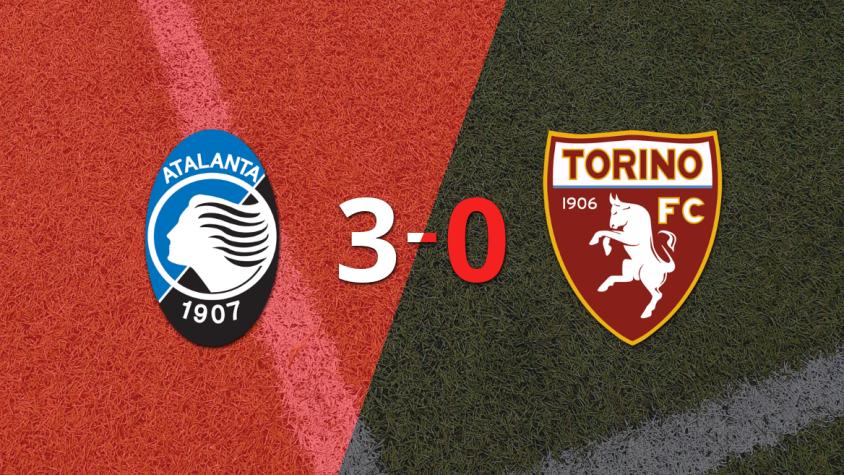 Atalanta liquidó con una goleada a Torino por 3 a 0