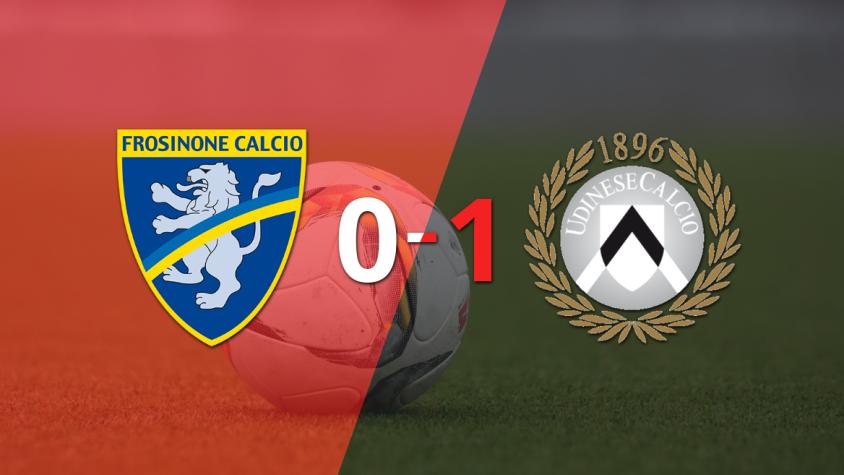Udinese se quedó con el triunfo 1-0 ante Frosinone con un gol de Keinan Davis