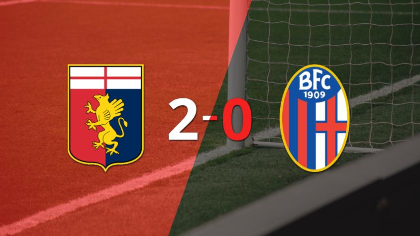 Genoa celebró una victoria 2-0 sobre Bologna