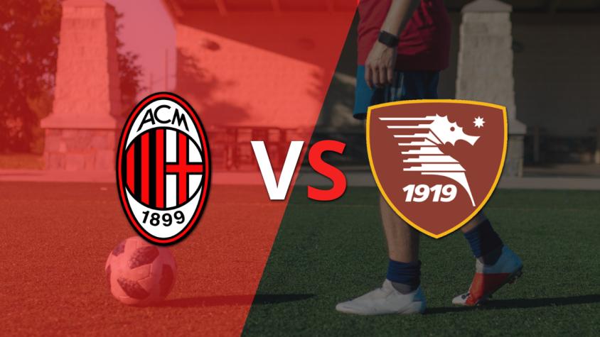 Por la fecha 38 se enfrentarán Milan y Salernitana