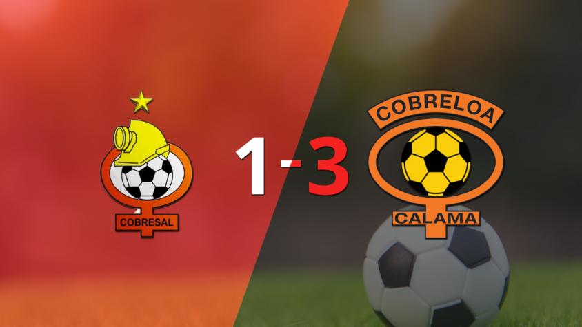 Cobreloa se quedó con el clásico minero por 3 a 1