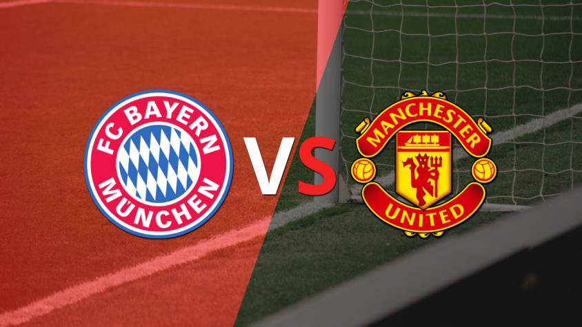 Bayern Múnich supera a Manchester United por 2 a 4