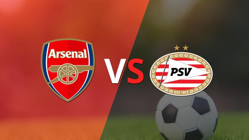 Arsenal recibirá a PSV por la fecha 1 del grupo B