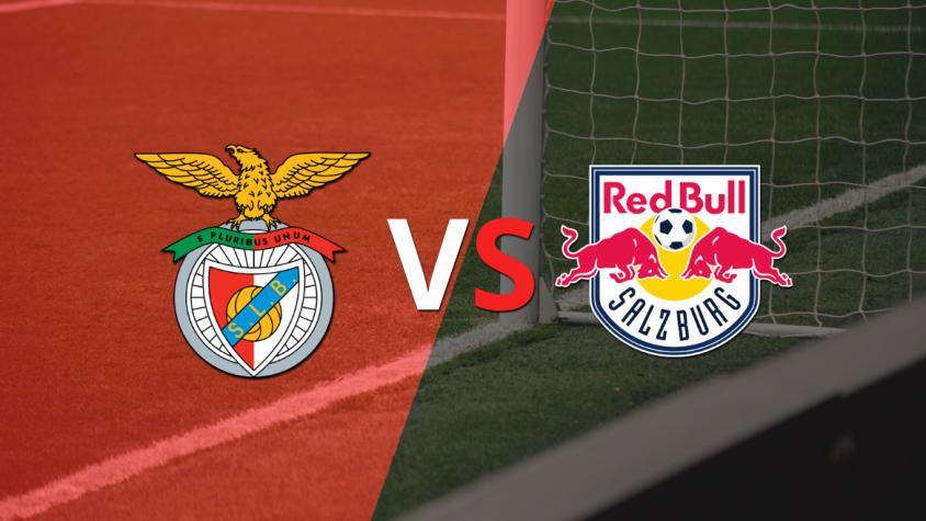 Se enfrentan Benfica y Red Bull Salzburgo por la fecha 1 del grupo D