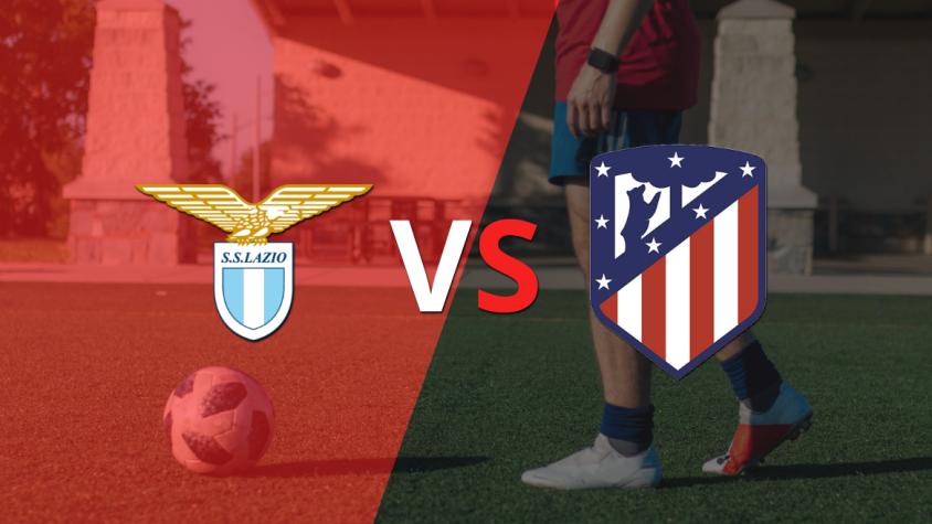 Atlético de Madrid busca mantener la ventaja ante Lazio en la etapa complementaria Atlético de Madrid busca mantener la ventaja ante Lazio en la etapa complementaria