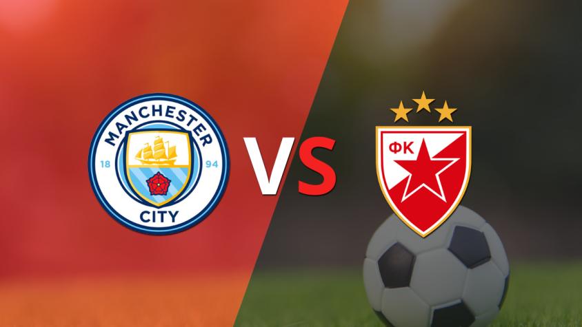 Manchester City golea a Estrella Roja en el estadio Etihad Stadium Manchester City golea a Estrella Roja en el estadio Etihad Stadium