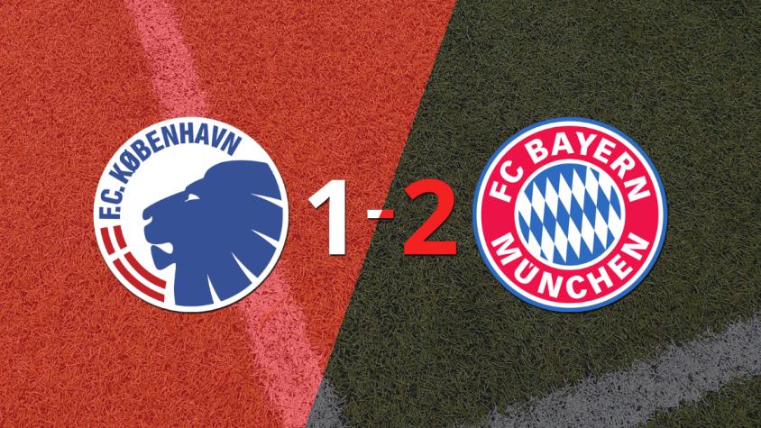 Bayern Múnich venció con lo justo a FC Copenhague como visitante 