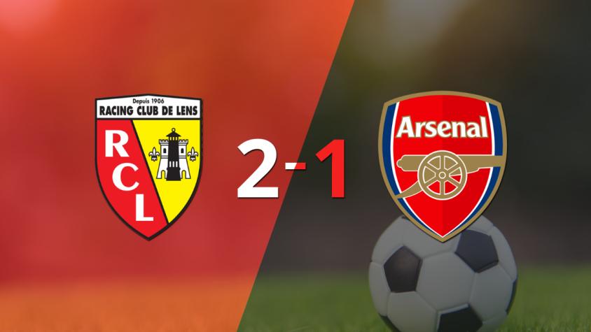 Arsenal cayó 2-1 en su visita a Lens