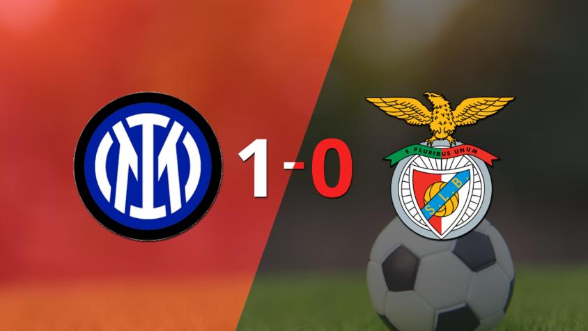 En su casa Inter derrotó a Benfica 1 a 0