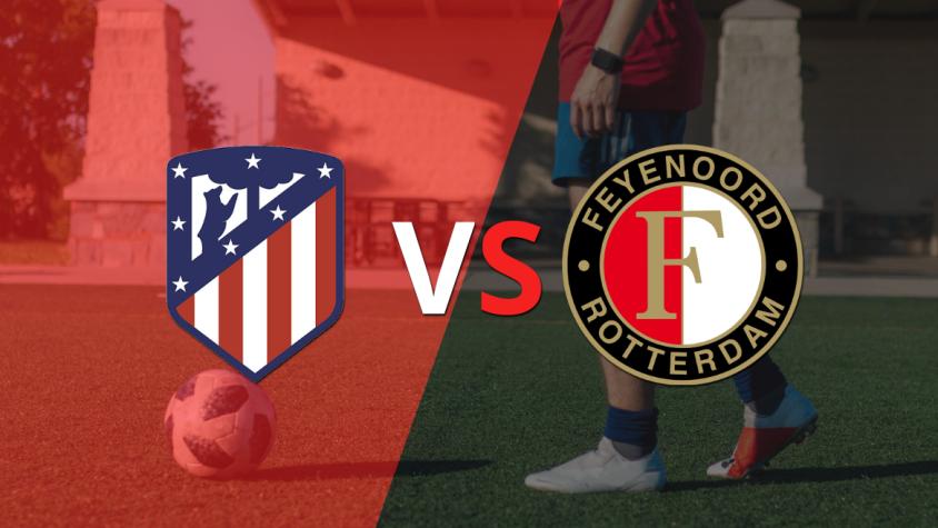 Por la fecha 2 del grupo E se enfrentarán Atlético de Madrid y Feyenoord