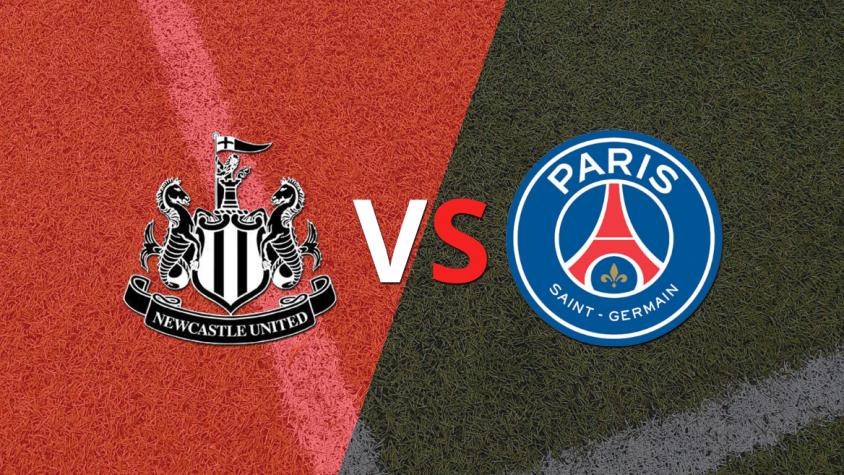 PSG pierde por goleada 4-1 con Newcastle United