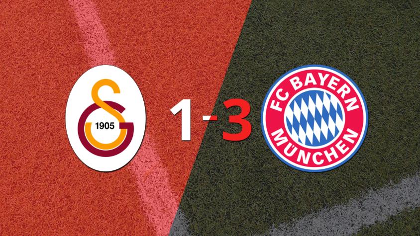 Bayern Múnich se quedó con la victoria en su visita a Galatasaray