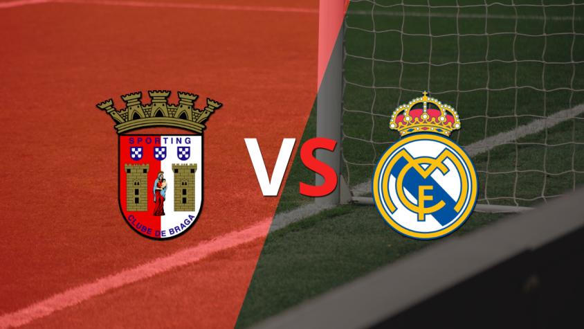 Se enfrentan SC Braga y Real Madrid por la fecha 3 del grupo C