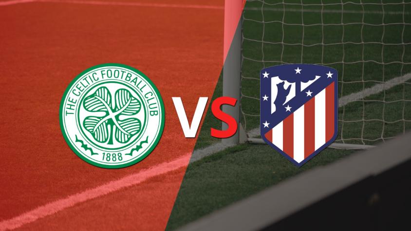Atlético de Madrid  y Celtic empatan en 2  en el estadio Celtic Park