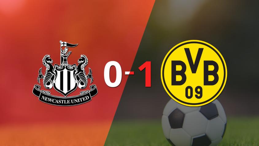 Borussia Dortmund derrotó a Newcastle United 1 a 0