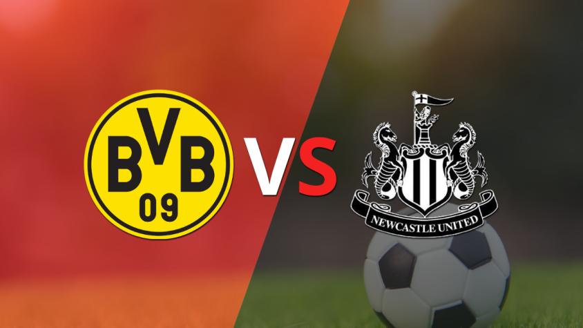 Borussia Dortmund le gana a 2 a 0 a Newcastle United