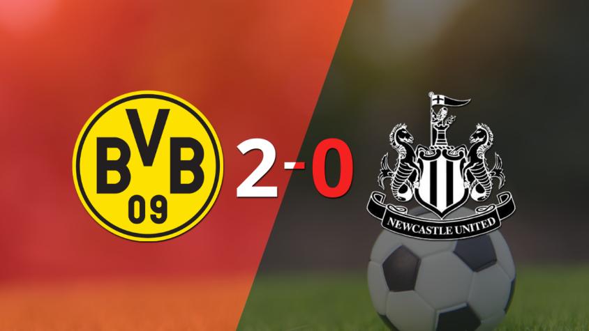 Victoria en casa de Borussia Dortmund ante Newcastle United por 2-0