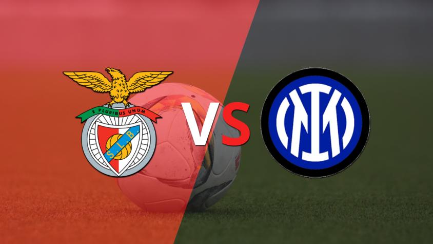 Benfica se enfrentará ante Inter por la fecha 5 del grupo D