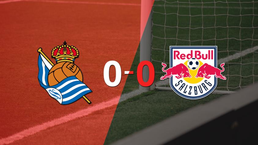 Real Sociedad no pudo con Red Bull Salzburgo y empataron sin goles