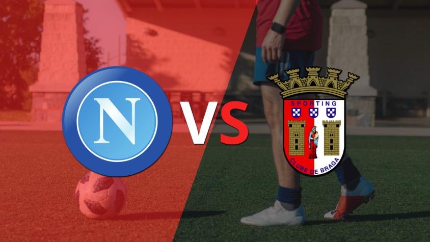 Por la fecha 6 del grupo C se enfrentarán Napoli y SC Braga