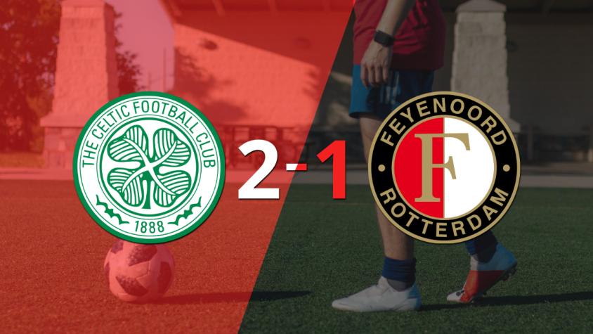 Celtic sacó los 3 puntos en casa al vencer 2-1 a Feyenoord