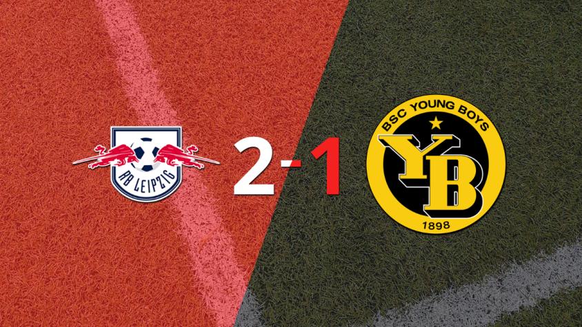 RB Leipzig derrotó 2-1 en casa a Young Boys