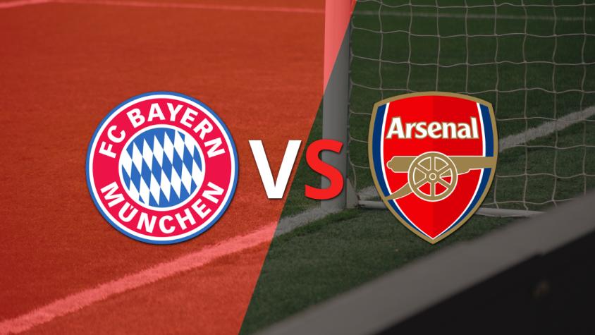 Bayern Múnich se adelanta 1 a 0 frente a Arsenal