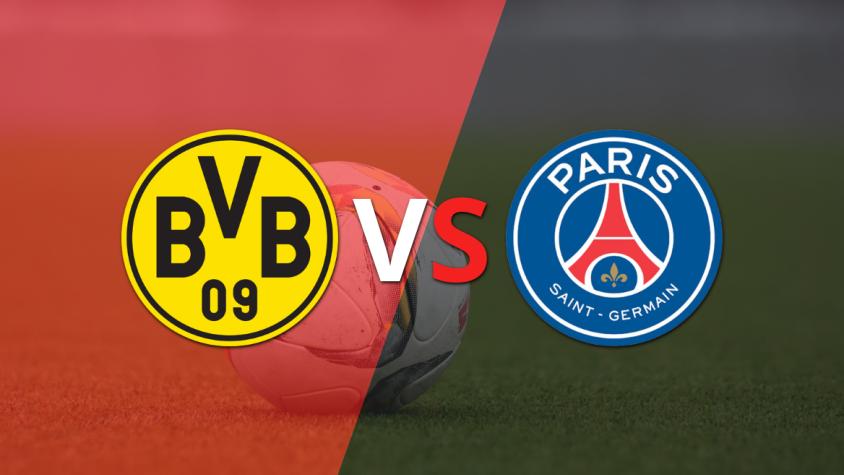 Borussia Dortmund busca mantener la ventaja ante PSG en la etapa complementaria