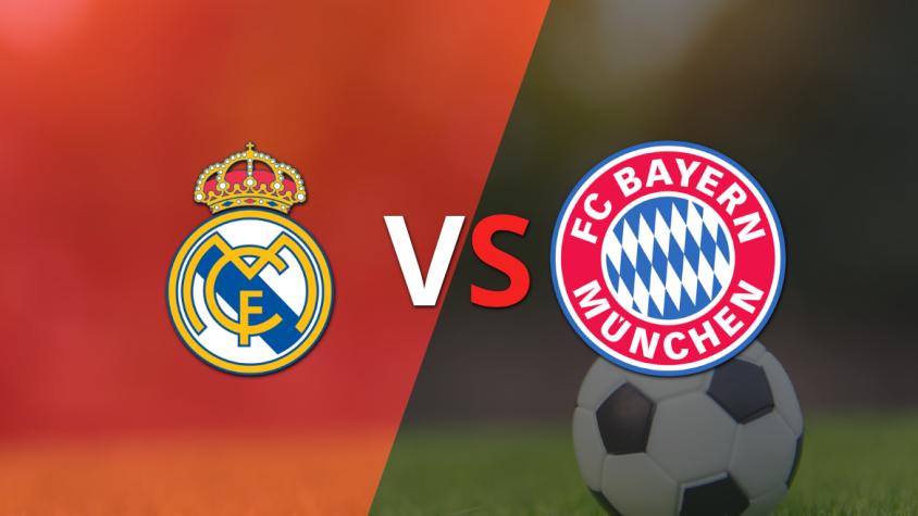 Real Madrid y Bayern Múnich empatan sin goles en el inicio del segundo tiempo