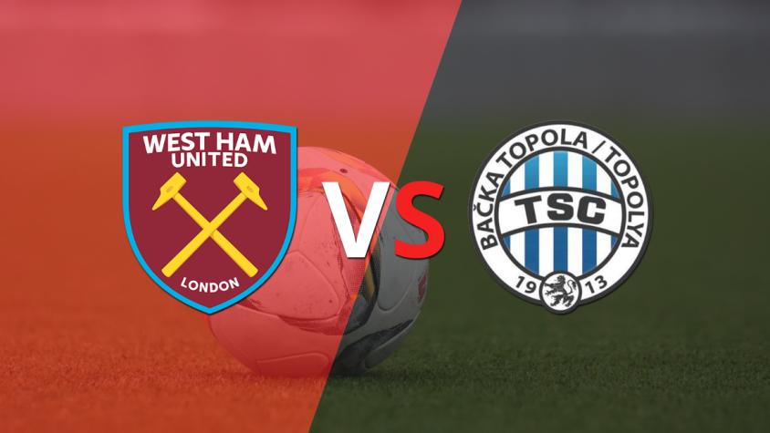 West Ham United es superior a TSC Backa Topola y lo vence por 3-1