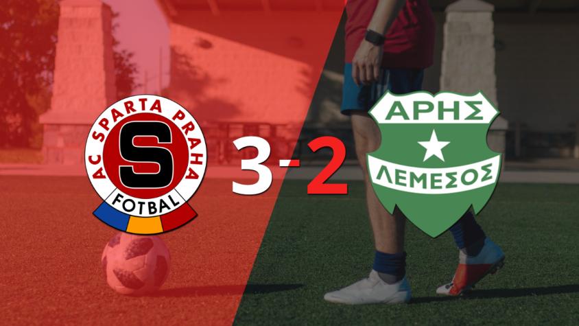 Con dos goles de Ladislav Krejci, Sparta Praga venció a Aris Limassol Con dos goles de Ladislav Krejci, Sparta Praga venció a Aris Limassol