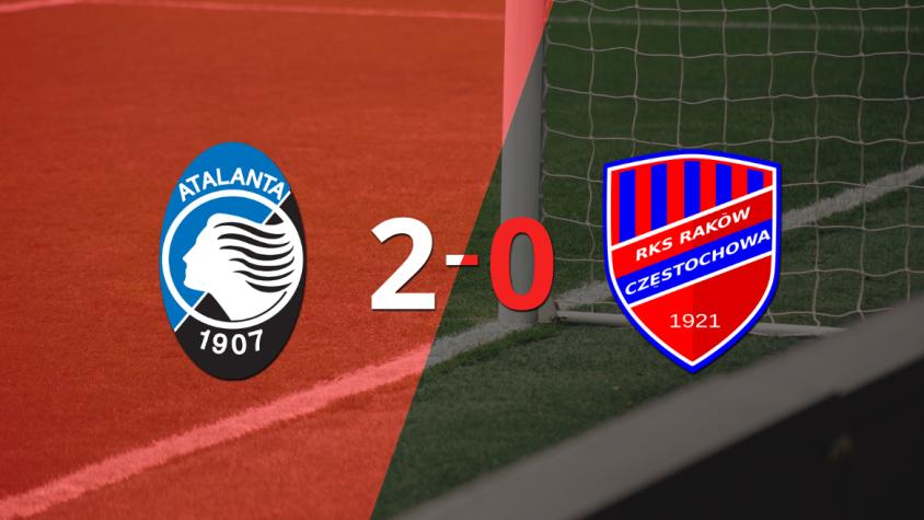 Atalanta derrotó 2-0 en casa a Rakow Czestochowa Atalanta derrotó 2-0 en casa a Rakow Czestochowa