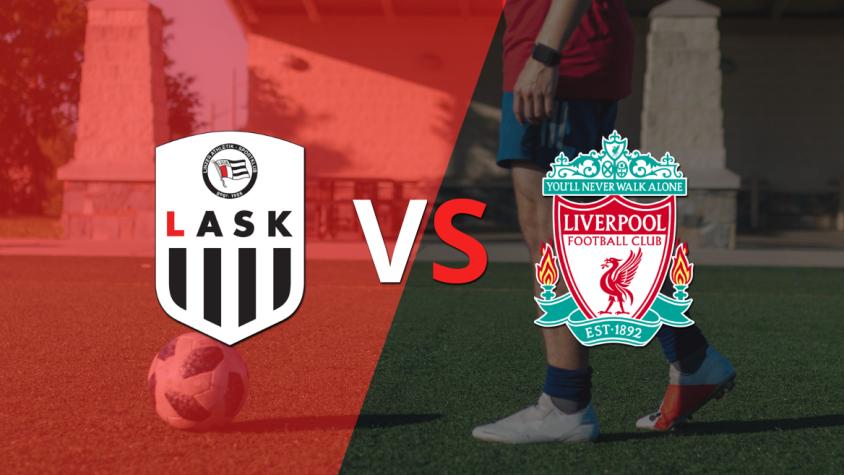 Por la fecha 1 del grupo E se enfrentarán LASK Linz y Liverpool