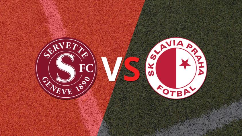 Slavia Praga aumenta la distancia y marca el segundo en el estadio Stade de Geneve