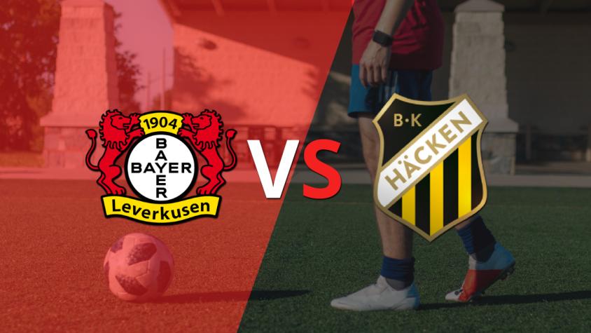 Bayer Leverkusen golea a BK Hacken con un marcador 4-0