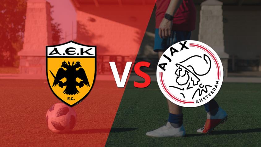 Por la fecha 2 del grupo B se enfrentarán AEK y Ajax