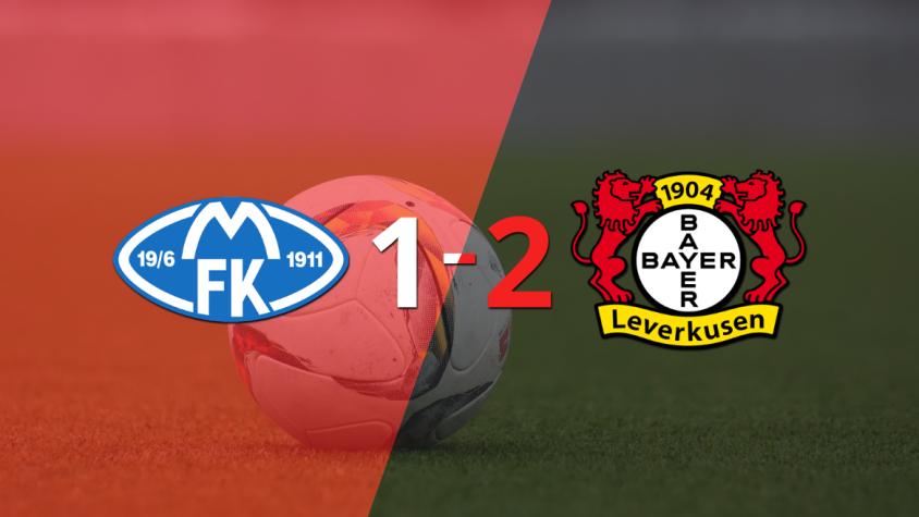 Bayer Leverkusen gana de visitante 2-1 a Molde