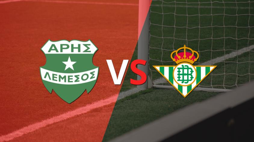 Betis se impone 1 a 0 ante Aris Limassol