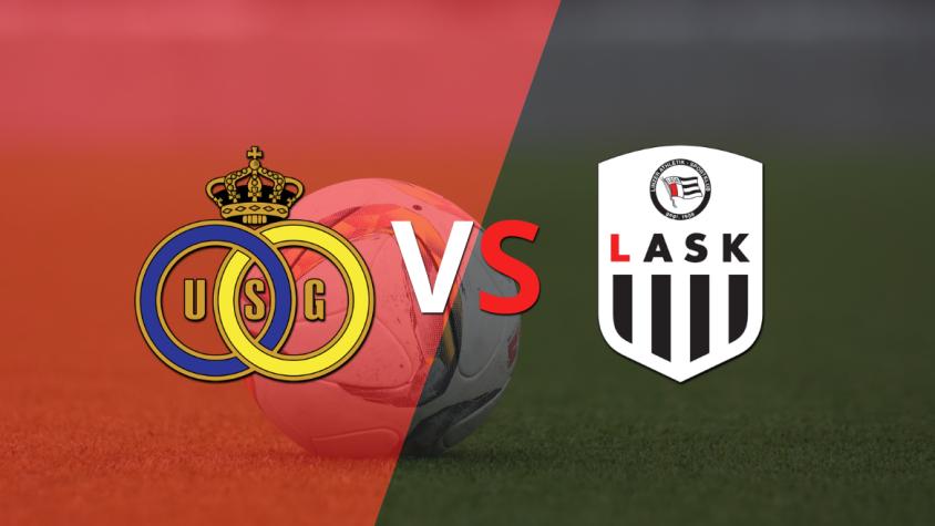 LASK Linz visita a U. Saint-Gilloise por la fecha 3 del grupo E