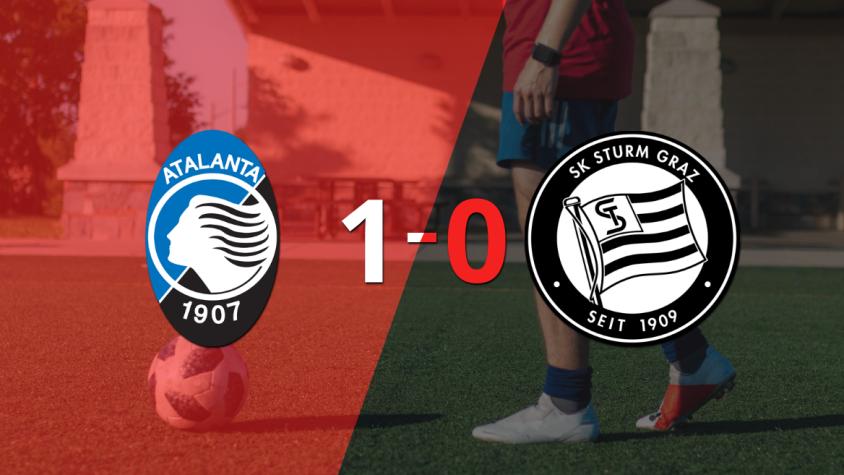 Sturm Graz no pudo en su visita a Atalanta y cayó 1-0